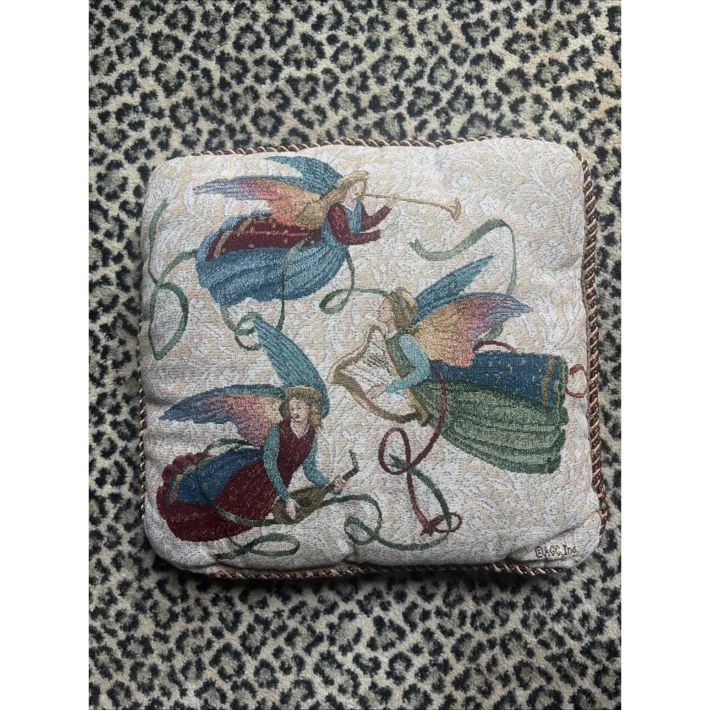 VTG Angel Tapestry Pillow 16